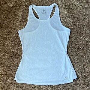 Adidas White Womens Tank Top